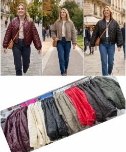 Kurtki damskie WŁOSKA,Size uni ,paczka 6 szt mix kolor
