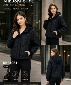 Kurtki damskie ,size s-2xl,Paczka 5szt,1kolor