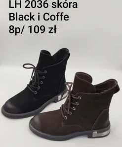 Buty Botki DAMSKIE 36-41 8par)