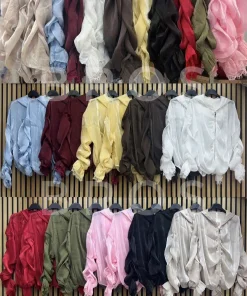 Kurtki Damskie, size uni,Paczka 6szt ,mix kolor