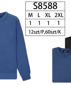 Bluzki MĘSKA ,size m-2xl,paczka 12szt ,mix kolor