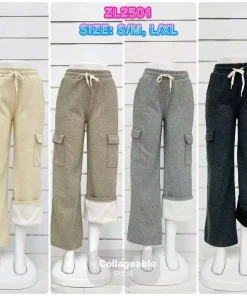 Spodnie damskie ,size s/m-l/xl,Paczka 12szt,mix kolor