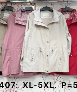 Kurtki damskie ,size xl-5xl,Paczka 5szt ,1kolor