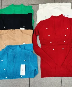 Swetry Damskie,Size uni,paczka 12szt, mix kolor