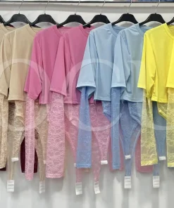 Body Damskie WŁOSKA,Size uni,paczka 6szt, mix kolor)