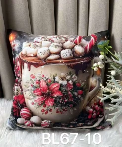 Poszewki świąteczny Romiar:40/40cm Paczka 10szt mix