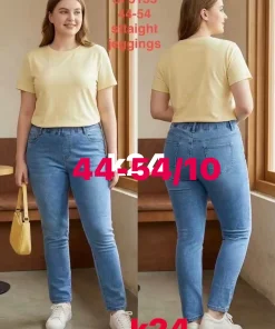 Jeansy Damskie,size 44-54,Paczka 10szt,1kolor