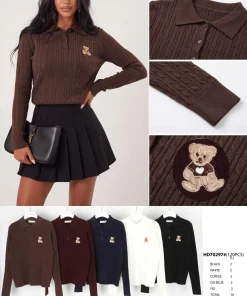 Swetry damskie,size uni, Paczka 10szt ,mix kolor