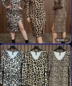 Sukienki Damskie WŁOSKA,Size uni,paczka 6szt, mix kolor