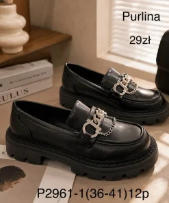 Buty Półbuty Damskie (36-41, 12par)