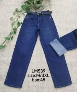 Jeansy damskie,size m-3xl,paczka 12szt, 1 kolor