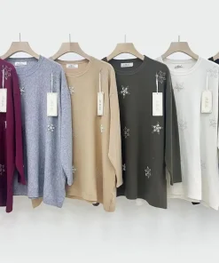 Swetry damskie, size m-2xl,paczka 8szt,mix kolor