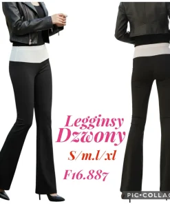 Legginsy Damskie,Size s/m-l/xl,paczka 12szt, 1 kolor