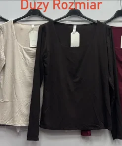 Bluzki damskie WŁOSKA,Size uni ,paczka 6 szt mix kolor