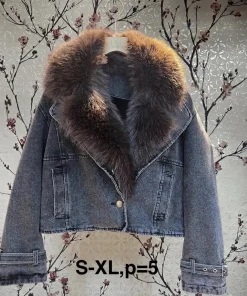 Kurtki Jeansowe damskie ,size s-xl,Paczka 5szt, 1kolor