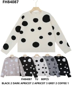 Swetry damskie,size uni,paczka 10szt ,mix kolor