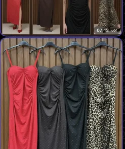 Sukienki Swetry Damskie WŁOSKA,Size uni,paczka 6szt, mix kolor