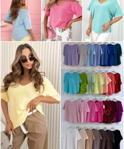 Swetry damskie, size uni,paczka 6szt,mix kolor