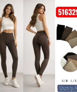 Legginsy damskie,Size s/m-l/xl,paczka 12szt, mix kolor
