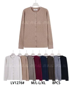 Swetry damskie ,size m/l-l/xl,Paczka 8szt, mix kolor