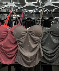 Bluzki Damskie WŁOSKA,Size uni,paczka 6szt, mix kolor