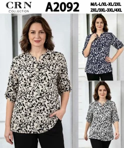 Bluzki damskie, size m-4xl,Paczka 12szt ,mix kolor