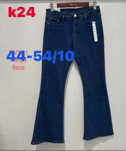 Jeansy Damskie,size 44-54,Paczka 10szt,1kolor
