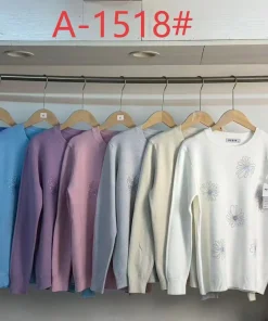Swetry damskie,size m/l-xl/2xl,paczka 10szt ,mix kolor