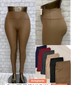 Spodnie skórzane Damskie, size 2xl/3xl-4xl/5xl,Paczka 12szt ,mix kolor