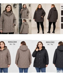 Kurtki damskie ,size 3-7xl,Paczka 5szt ,1 kolor