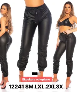 Spodnie skórzane Damskie,Size s/m-2xl/3xl,paczka 12szt, 1 kolor