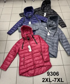 Kurtki damskie,size 2xl-7xl,paczka 6szt ,1kolor