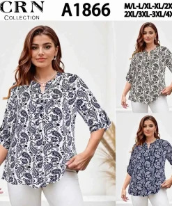 Bluzki damskie, size m-5xl,paczka 12szt,mix kolor