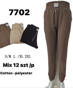 Spodnie Damskie, size s/m-2xl,Paczka 12szt, mix kolor