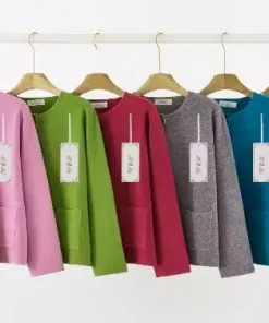 Swetry damskie ,size uni,Paczka 8szt, mix kolor