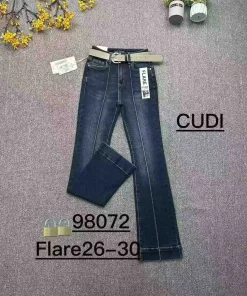 Jeansy Damskie, size 25-30,Paczka 12szt ,1kolor