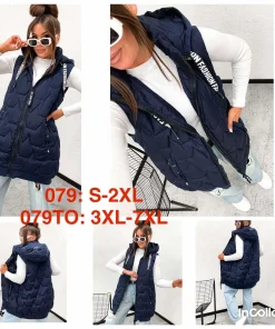 Kamizelki damskie ,size 3-7xl,Paczka 5szt ,1kolor