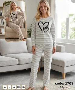Piżama Damskie,size m-3xl,Paczka 15szt ,mix kolor
