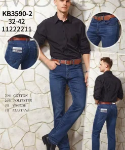 Spodnie JEANSOWE MĘSKIE,Size 32-42,paczka 12szt, 1 kolor