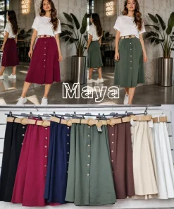 Spódnica Damskie, size uni,Paczka 6szt ,mix kolor
