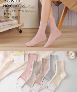 Skarpety Damskie,size 35-42,Paczka 40szt ,mix kolor