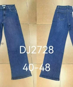 Jeansy Damskie,size 40-48,Paczka 12szt ,1kolor
