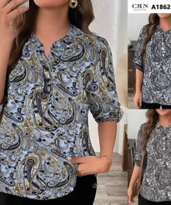 Bluzki damskie, size m-4xl,paczka 12szt,mix kolor