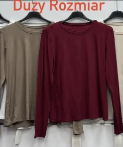 Bluzki damskie WŁOSKA,Size uni ,paczka 6 szt mix kolor