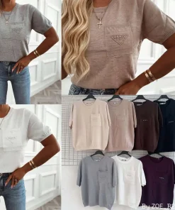 Swetry Damskie WŁOSKA,Size uni,paczka 6szt, mix kolo