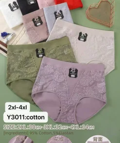 Majtki damskie,Size 2xl-4xl,paczka 24szt, mix kolor