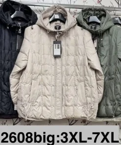 Kurtki damskie ,size 3-7xl,Paczka 5szt, 1kolor