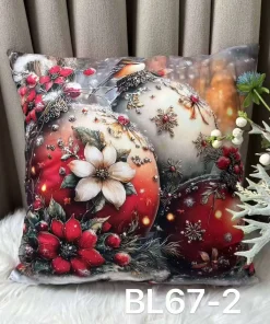Poszewki świąteczny Romiar:40/40cm Paczka 10szt mix