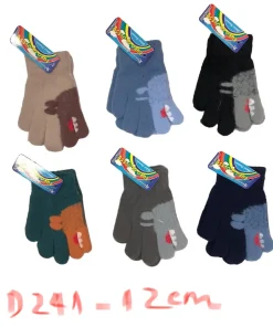 Rękawiczki DZIECIĘCA ,Paczka 12szt ,mix kolor