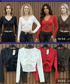 Bluzki Damskie , size uni ,paczka 6szt,mix kolor
